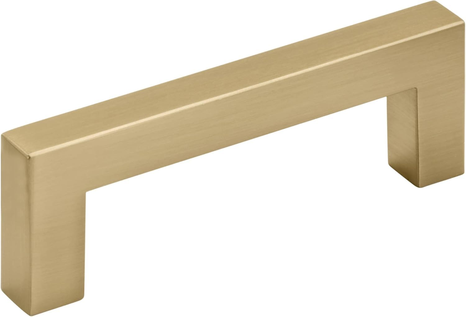 Amerock | Cabinet Pull | Matte Black | 3-3/4 Inch (96 Mm) Center-To-Center | Monument | 1 Pack | Drawer Pull | Drawer Handle | Cabinet Hardware