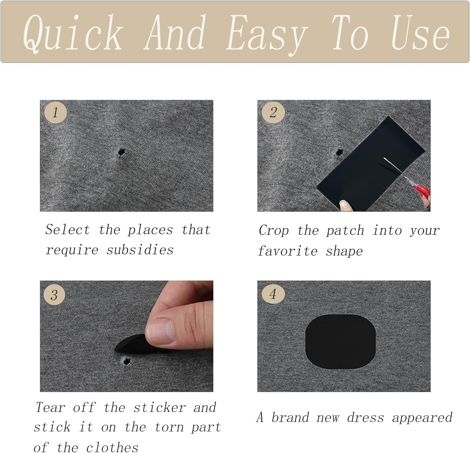 8Pcs 15X20Cm Self Adhesive Nylon Repair Patches, Waterproof Fabric Repair Patches, down Jacket Patch, Lightweight Camping Gear Patch for Clothing Raincoat Backpacks Tent Sleeping Bag Holes image number 6