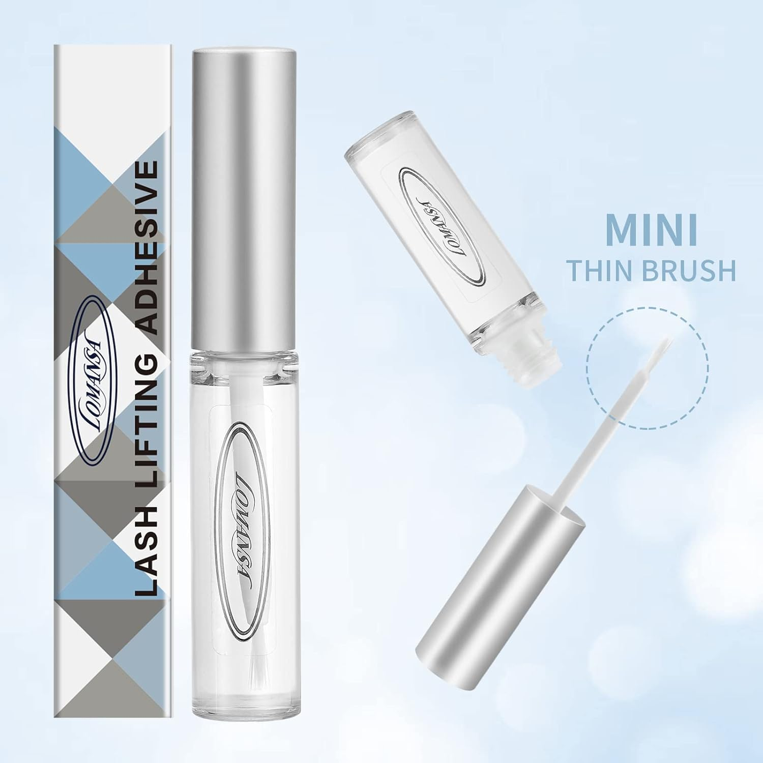 Lomansa Lash Lift Glue 1PCS, Eyelash Lift Glue Adhesive Perming Rod Strong Fix for Lashes and Brows Curl image number 1