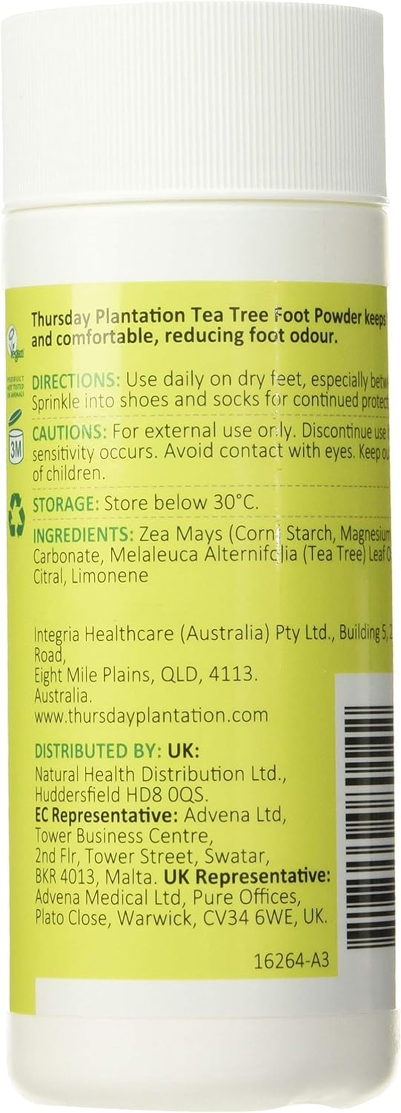 Thursday Plantation Tea Tree Foot Powder 100 G image number 3