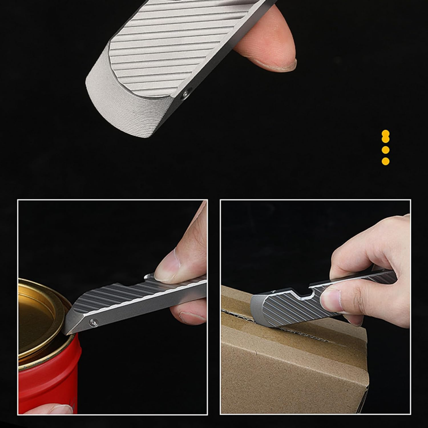 Pry Bar | Key Chain Pry Bar,Heavy-Duty Compact Lightweight Tool Wrench for Automotive Repair Firefighting Rescue Home Improvement image number 1