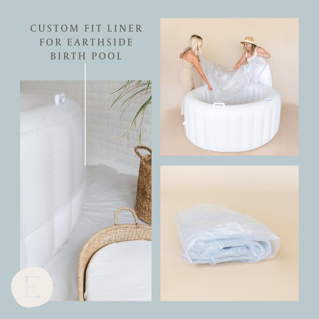 Earthside Pool Liner - Long for Home Birth Moms, Doula or Midwife - Labor and Delivery Essential - Birthing Pool Liner image number 5