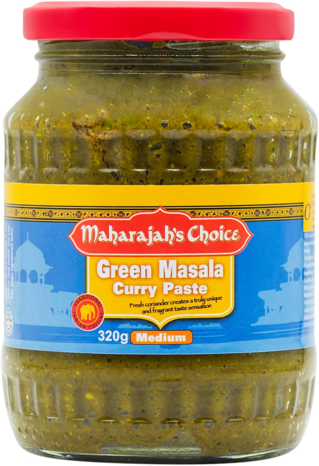 Maharajah'S Choice Medium Green Masala Curry Paste, 320 G