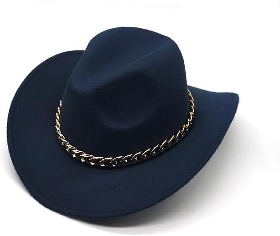 Western Outback Cowboy Hat Men'S Women'S Style Felt Canvas Black image number 4