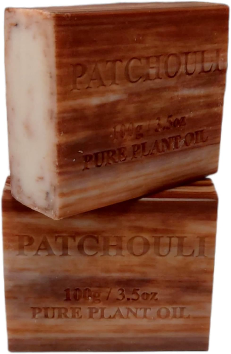 100X 100G Plant Oil Soap Patchouli Scent Pure Natural Vegetable Base Bar image number 5