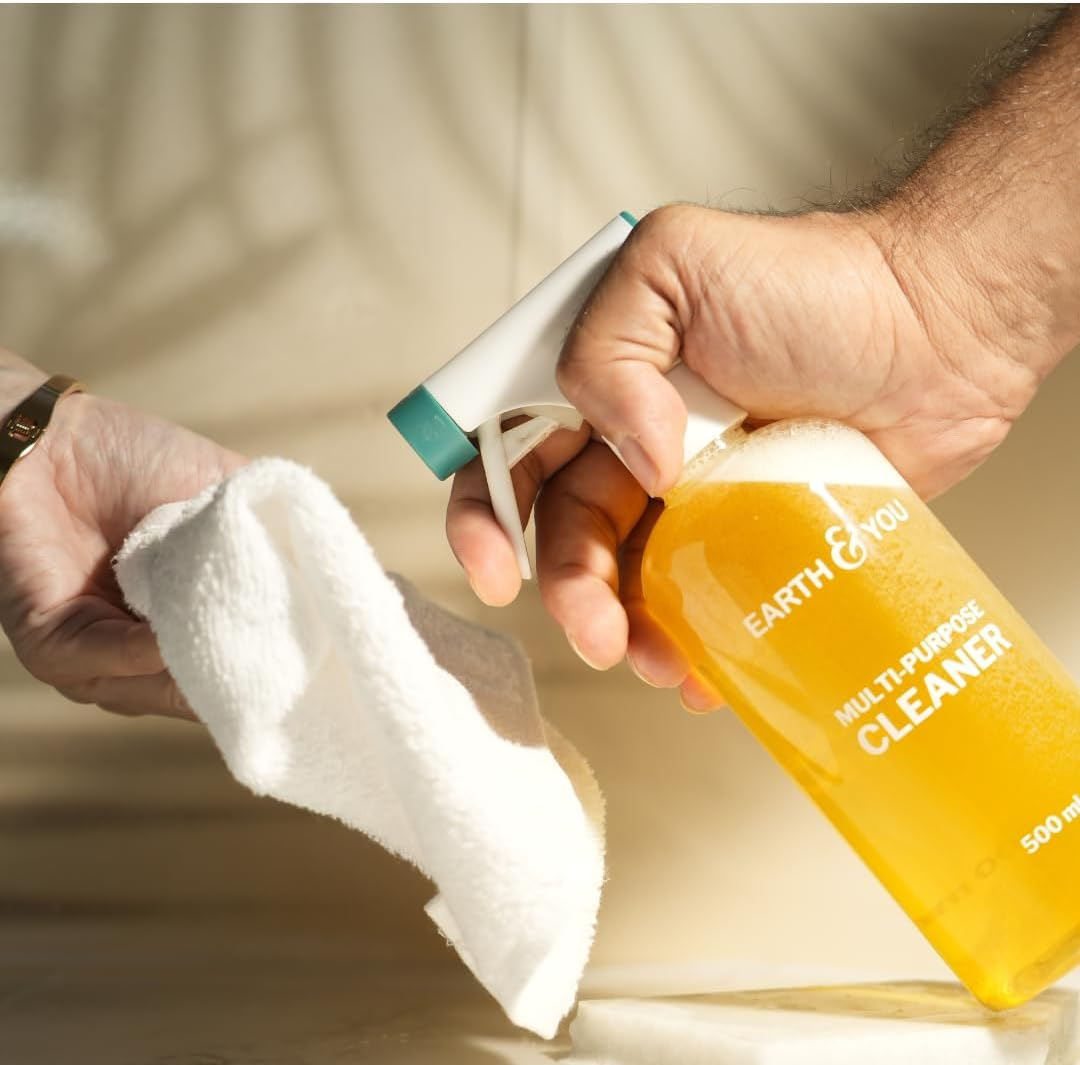 Earth & You Multisurface Cleaner Tablets (6 Pack) &ndash; Powerful Grease Removal & Fresh Lemon Fragrance &ndash; Compostable & Recyclable Packaging image number 3