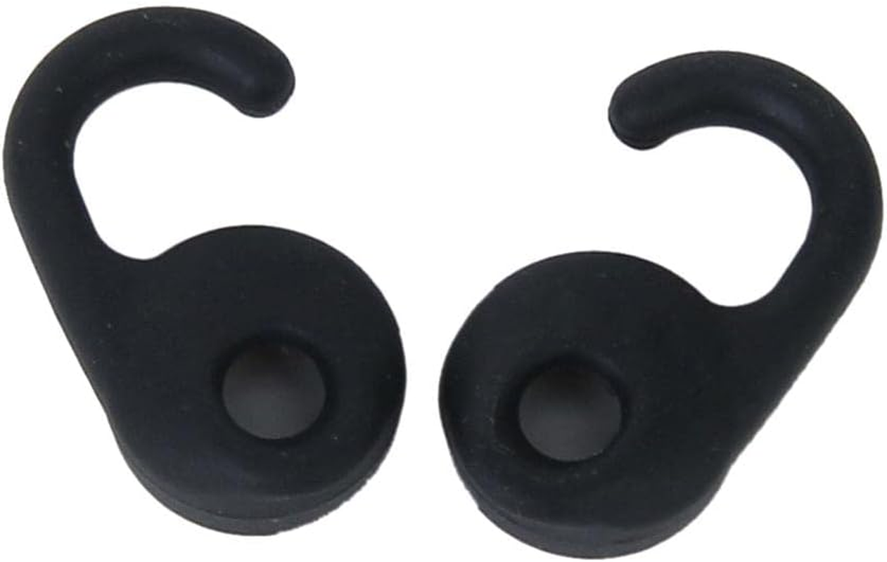 P Prettyia Replacement Eartips for Jabra Easygo/Easycall/Clear/Talk Bluetooth Headset (3-Piece Gel Earphones + 2 Piece Ear Hooks) image number 4
