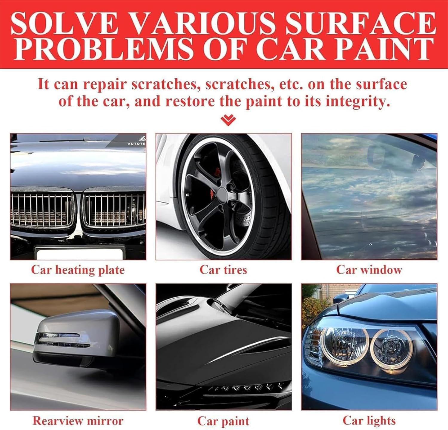 Yeanifeana All Cars Magic Pen, Car Scratch Repair Pen, Magic Pen for Quick Fix Scratches & Paint Damage, Easy to Use Scratch Remover for All Car Colors, Automotive Touch up Paint Pen image number 6