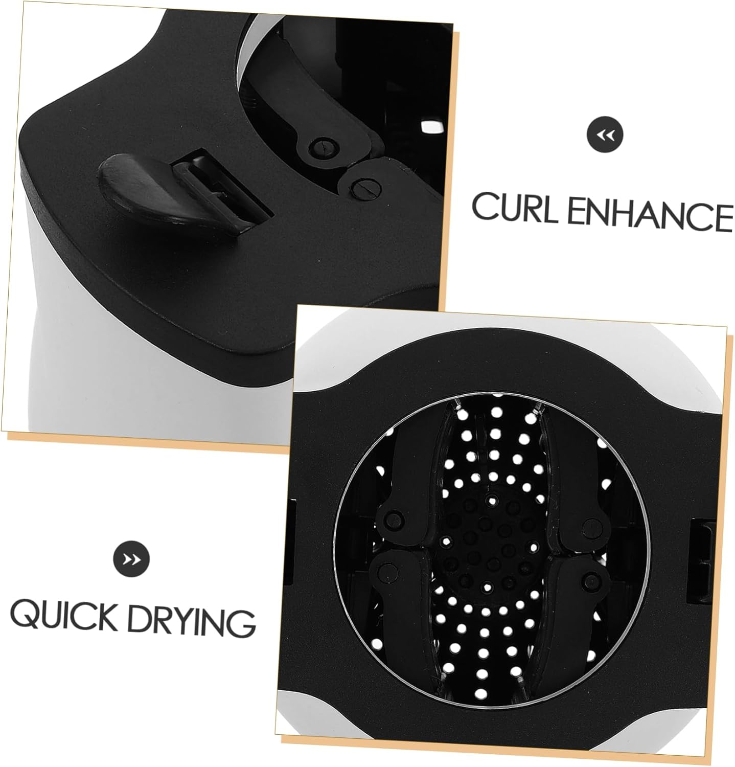 SAFIGLE Hair Dryer Diffuser Attachment Sturdy Construction Blow Dryer Hood for Salon-Quality Finish image number 5