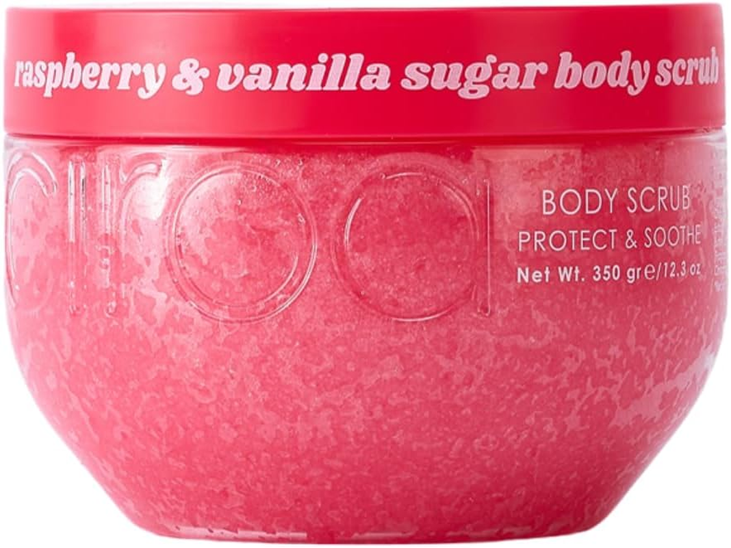 Raspberry & Vanilla Body Scrub 350G | with Shea Butter & Jojoba Oil | Gently Buffs, Soothes & Protects | Reveals Smooth, Soft & Glowing Skin | Vegan image number 5