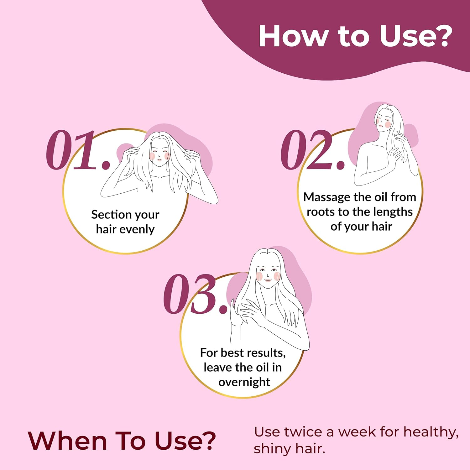 Good Vibes Onion Hairfall Control Hair Oil, 100 Ml | Hair Growth, Smoothening, Strengthening for All Hair Types | Helps Reduce Hair Loss| No Parabens, Sulphates, Mineral Oil image number 1