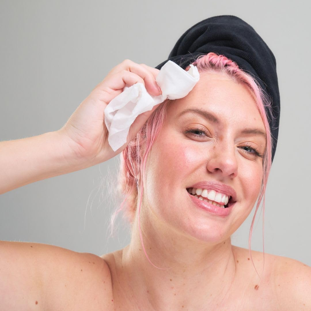 Crazy Color Hair Dye Remover Wipes. Remove Hair Dye from Face. 24 Pack of Biodegradable Wipes. image number 6