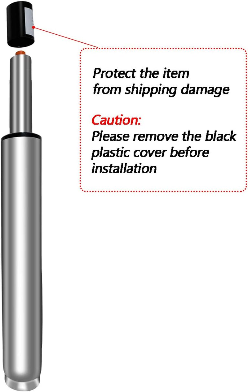 18" to 28" Long Adjustable Gas Lift Cylinder Tube for Bar Stool Drafting Chair Replacement Parts,Heavy Duty Hydraulic Pneumatic Cylinder Shock Piston image number 1