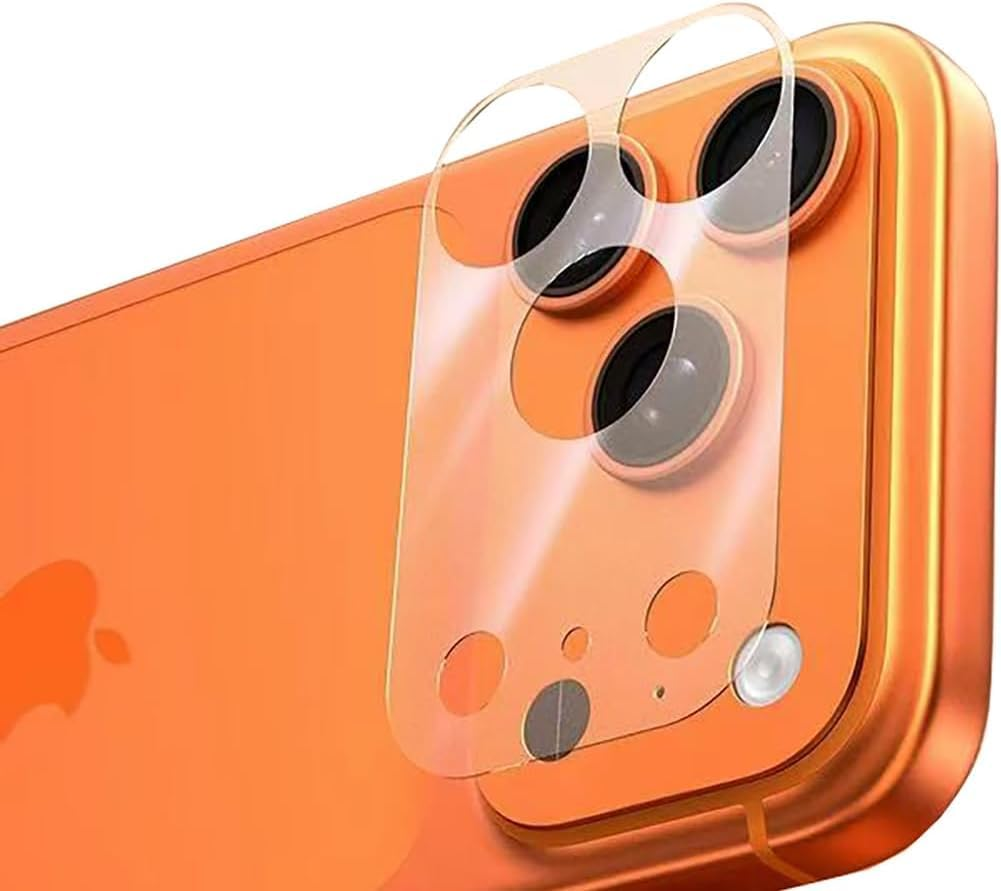 3 Pack Camera Protector Hollow Lens Film Matte Scratch Resistance Guard Protectors for Iphone 17 Pro Max Only