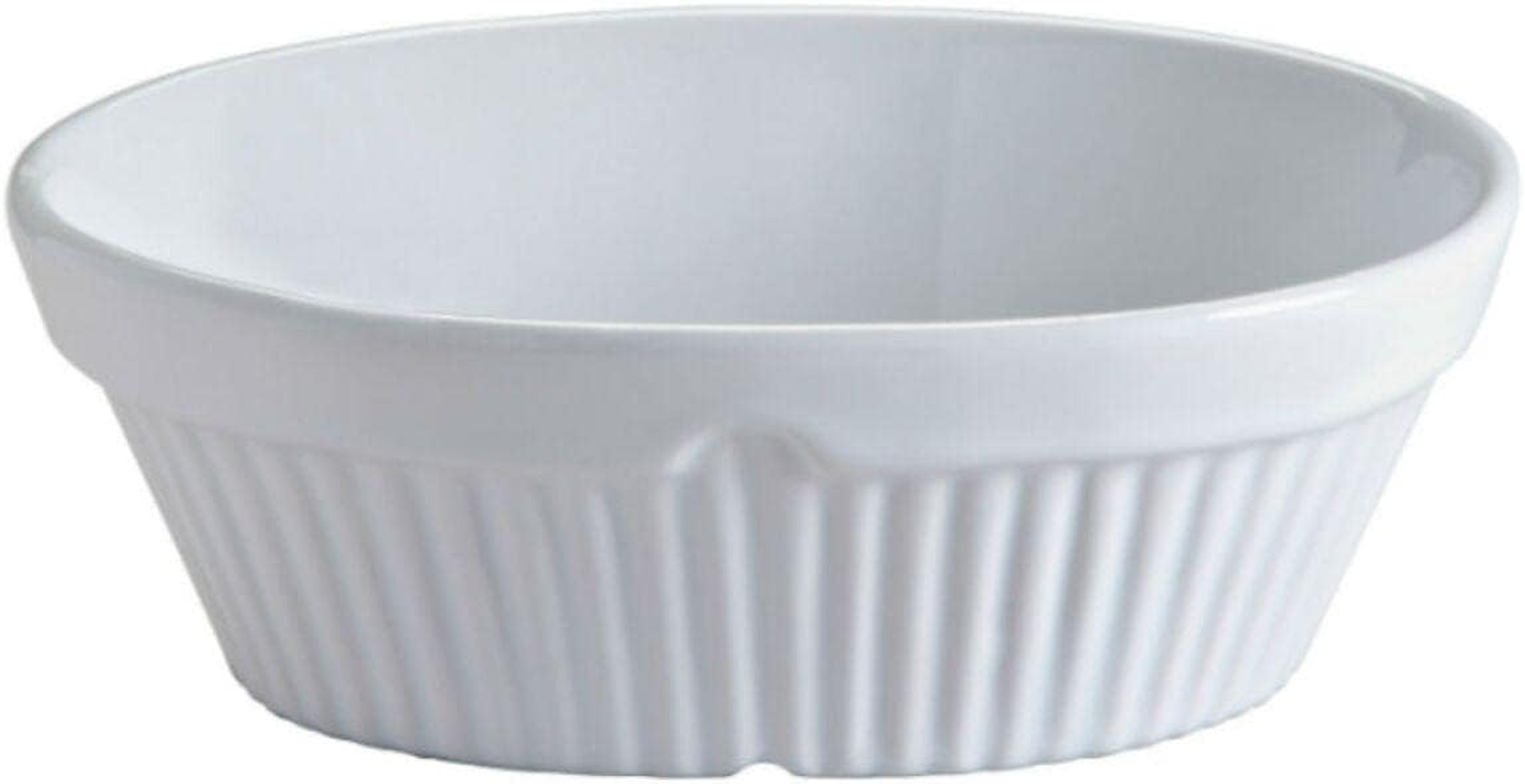 Mason Cash Classic Collection Stoneware Oval Pie Dish, 17 X 12.5 X 6.5 Cm, White 28421 image number 1