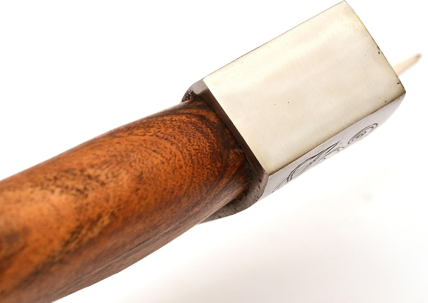 LIFAFA Hanmade Viking Pizza Cutter Axe with Sharp Steel Blade with Ash Wood Handle Rust Proof for Gift Item AU image number 4