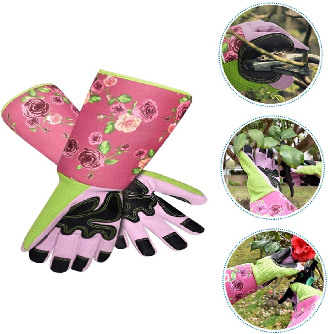 TOYZFRIENDY Cut and Stab Gloves for Gardener Pruning Skid-Resistant and Wear-Resistant Garden Work Gloves for Outdoor Gardening Tasks image number 3