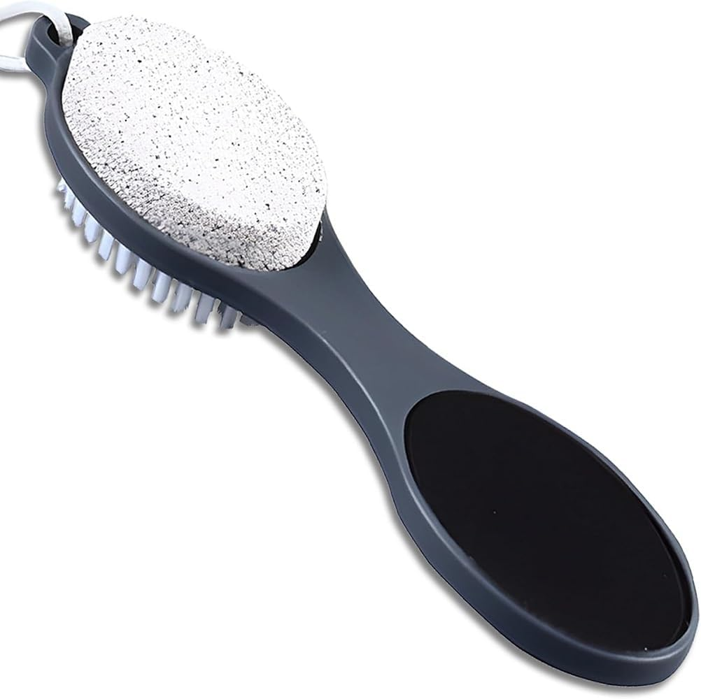 Foot File Callus Remover - Pedicure Tool for Comprehensive Foot Care (Dark Grey, 19.5 * 4.5CM)