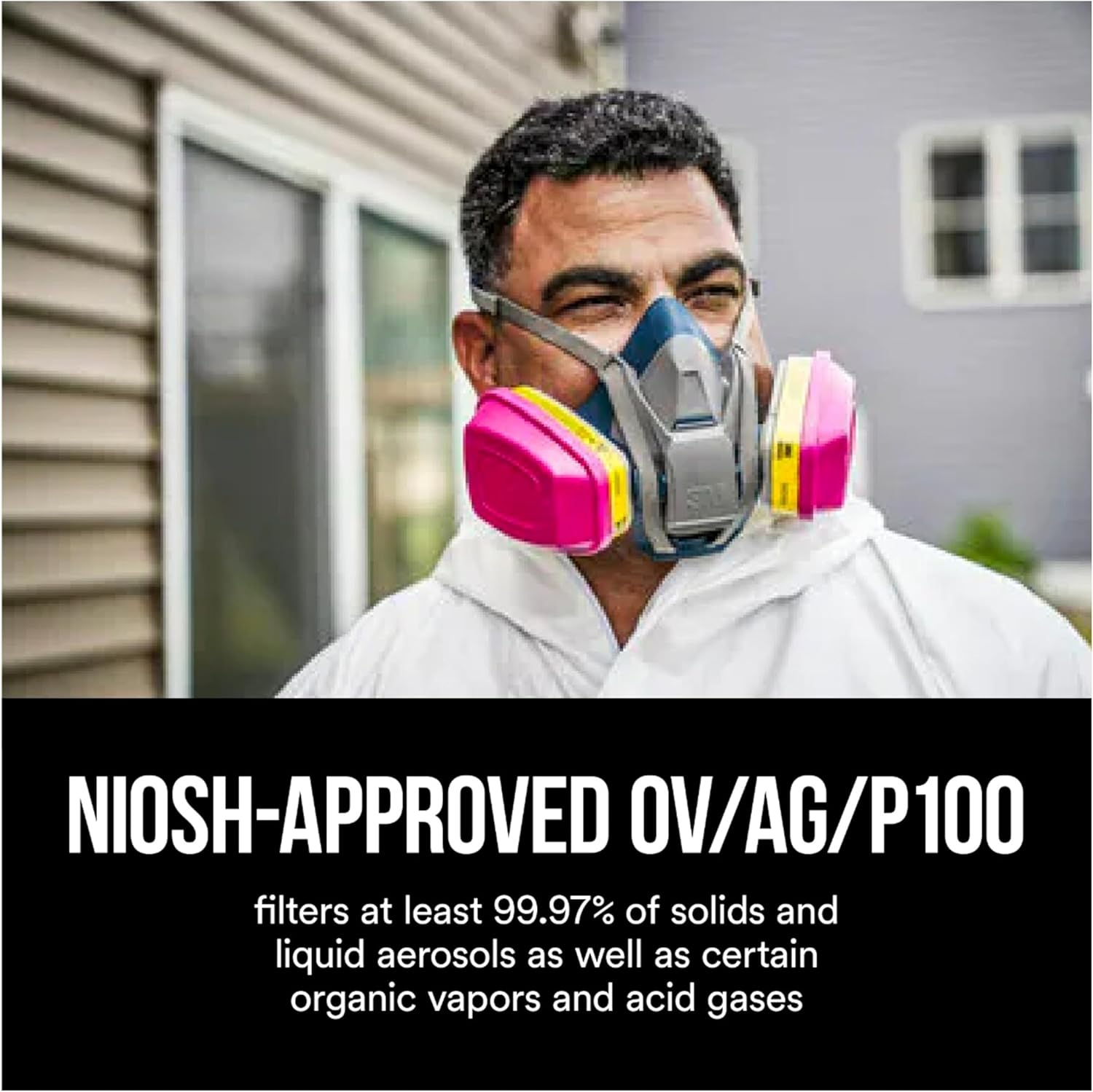 3M 60923HB1-C Replacement Cartridges for Professional Multi-Purpose Respirator image number 3