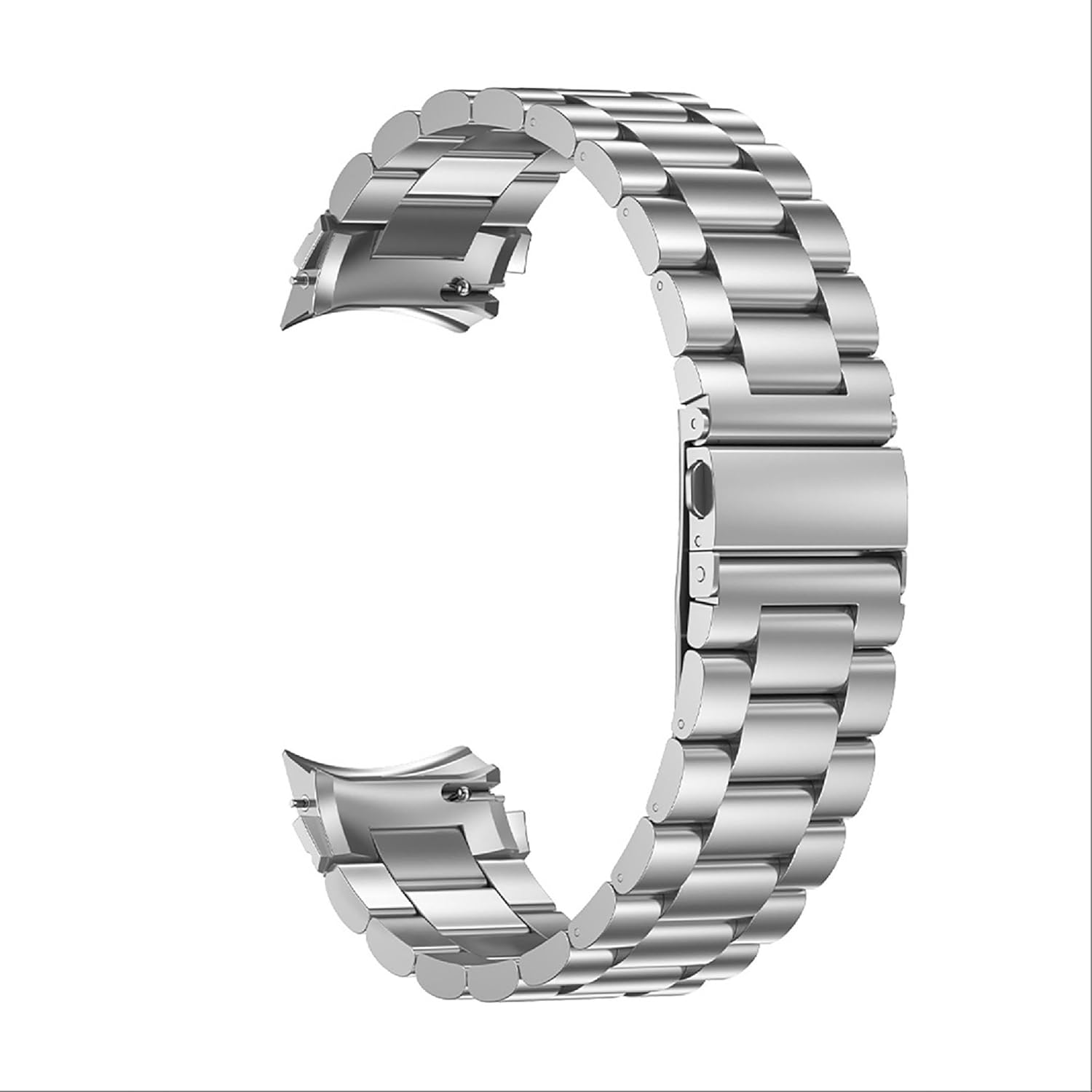 GIOPUEY Strap Compatible with Oneplus Watch 3, Stainless Steel Strap, Wear-Resistant, Stylish, Replacement Strap image number 2