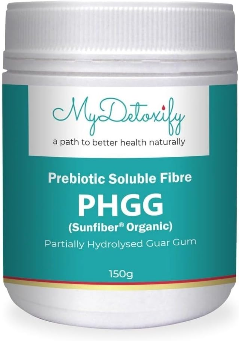 PHGG (Partially Hydrolysed Guar Gum) Powder, Prebiotic Powder, Dissolves Easily, Colourless and Odourless, 150G image number 3