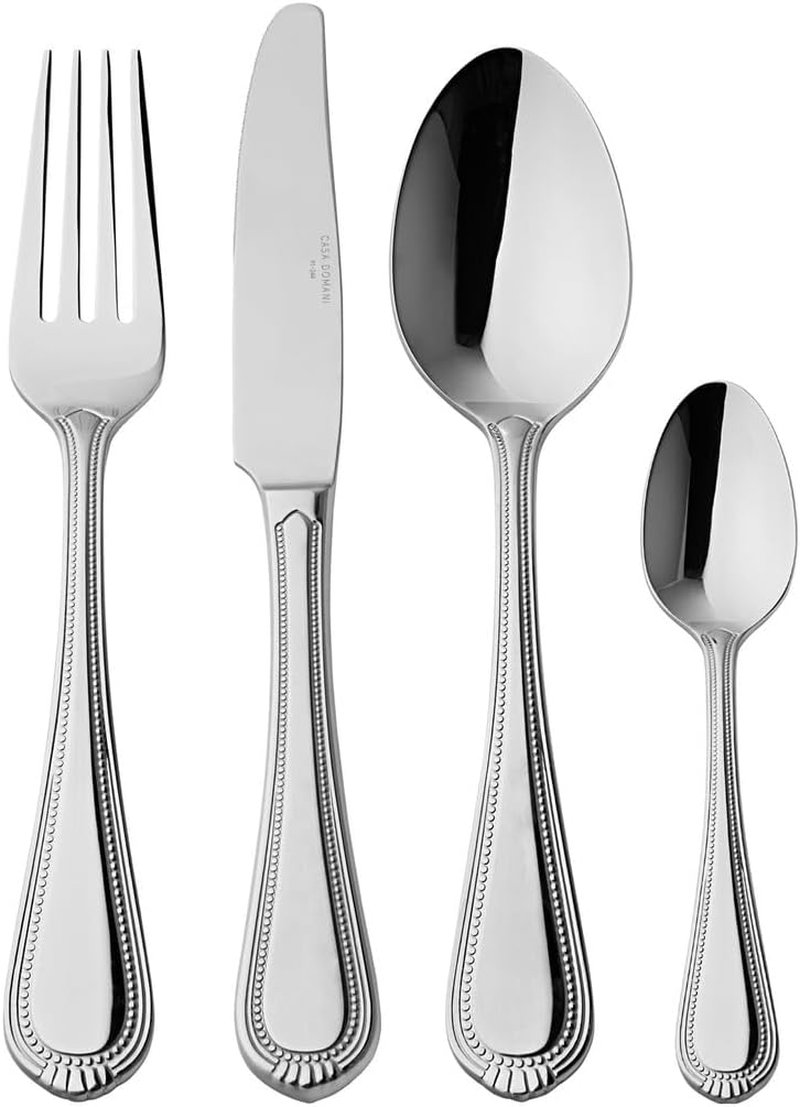 Casa Domani Brocade Cutlery Set 16 Piece Stainless Steel Gift Boxed