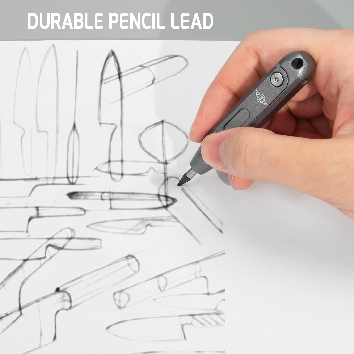 OKNIFE Otacle D1 EDC Multi-Bit Pocket Screwdriver, 8 in 1 Mini Screwdriver Set Magnetic Repair Multitool for Computer Eyeglasses Daily Home Improvement Use (Titanium Sliver) image number 4