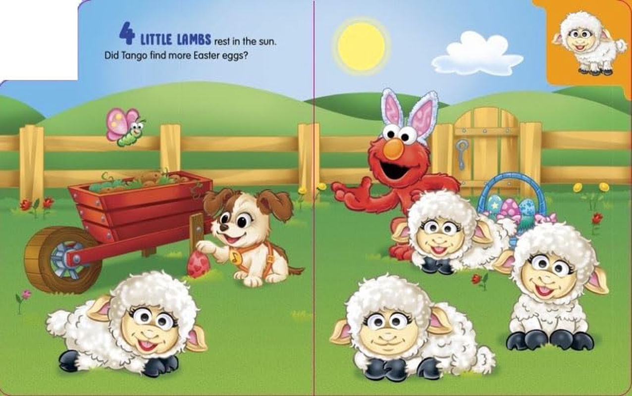 Elmo Hops to It! an Easter Counting Book (Sesame Street) image number 3
