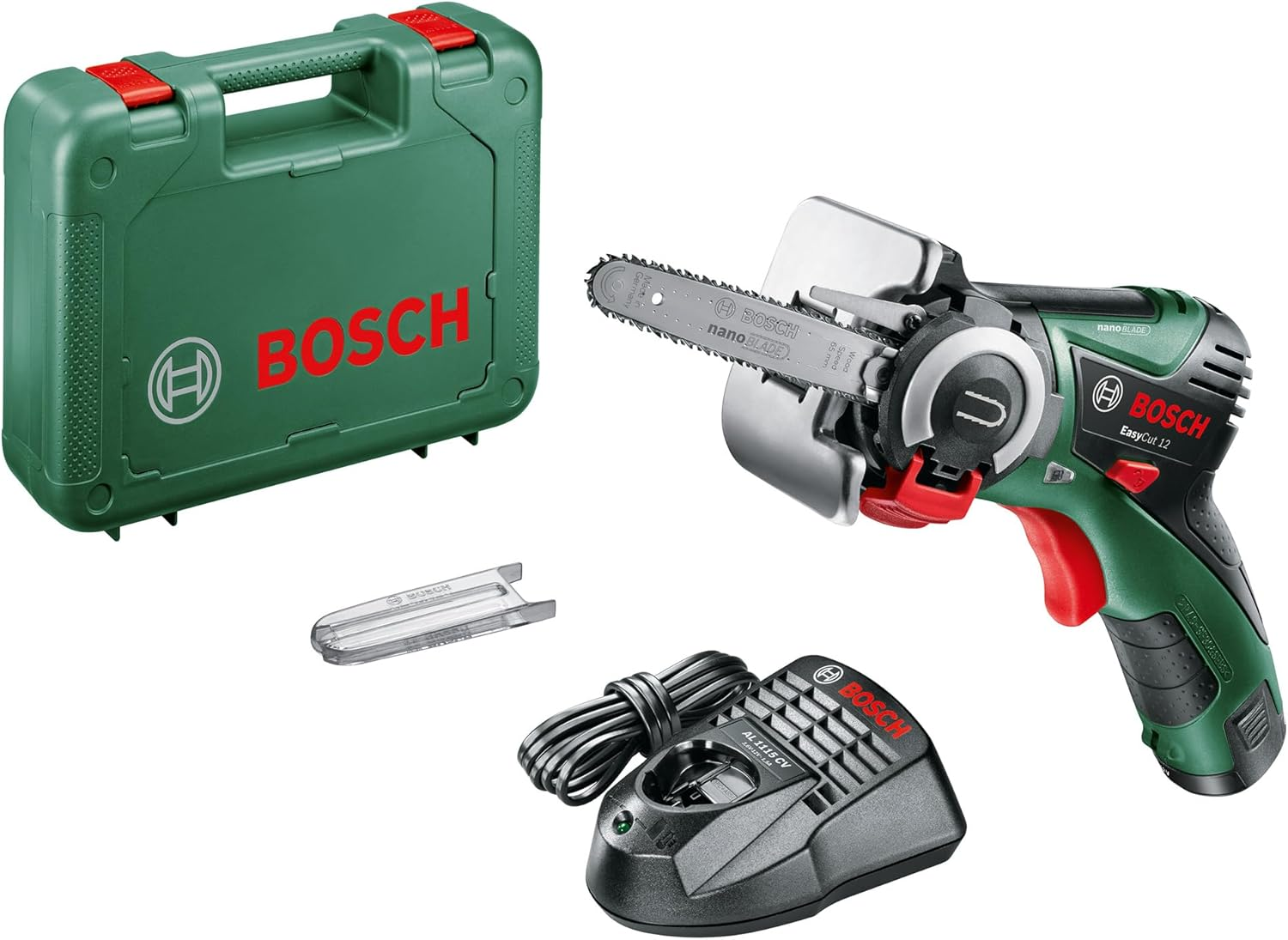 Bosch Home & Garden 12V Cordless Nanoblade Saw, Pruning & DIY Cuts, Vibrationless, Includes 2.5Ah Battery, Charger & Case (Easycut 12). Made in Europe image number 6