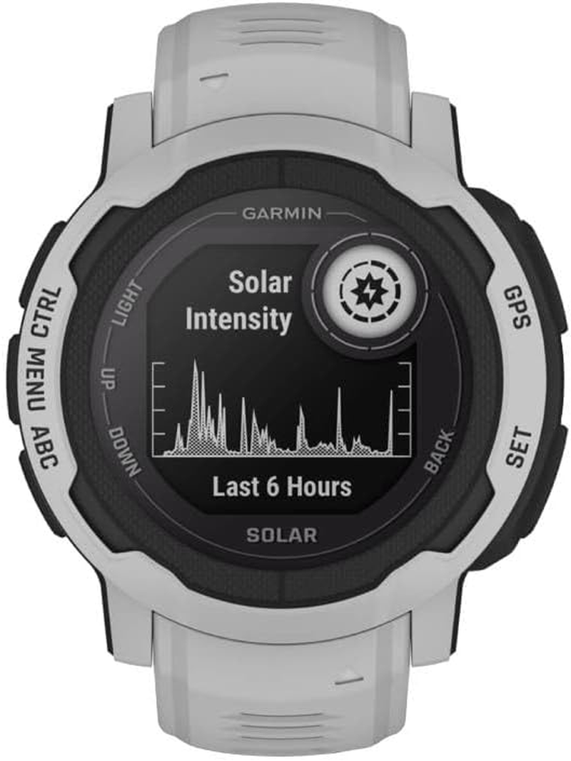 Garmin Instinct&reg; 2 Solar, Mist Gray, Rugged GPS Smartwatch image number 6