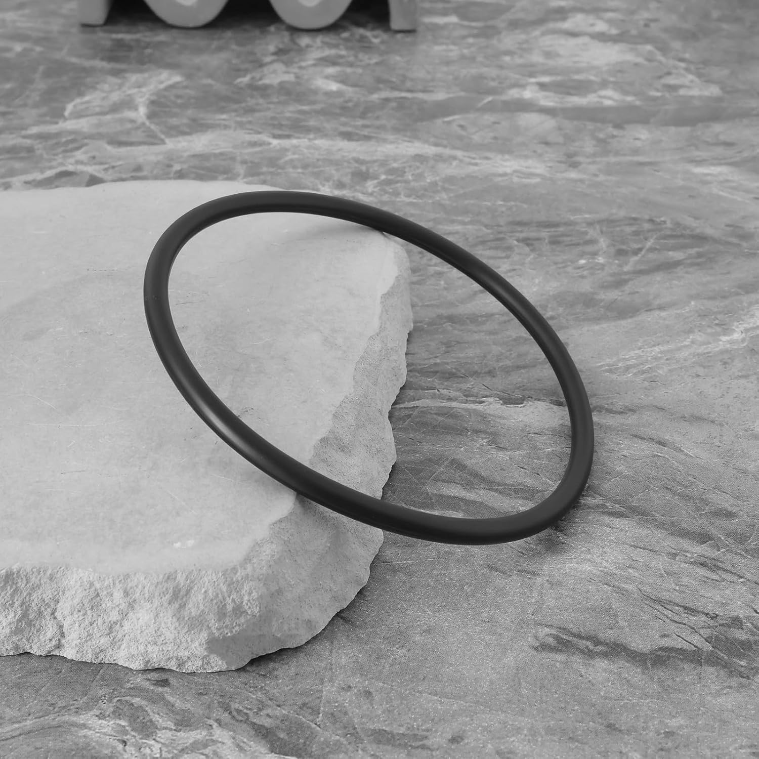 6Pcs Pool Filter O-Ring Replacement Part R172009 Compatible with Pentair Rainbow 300 302 300-19 300-29X Black (10.5X9.5X0.5Cm) image number 5