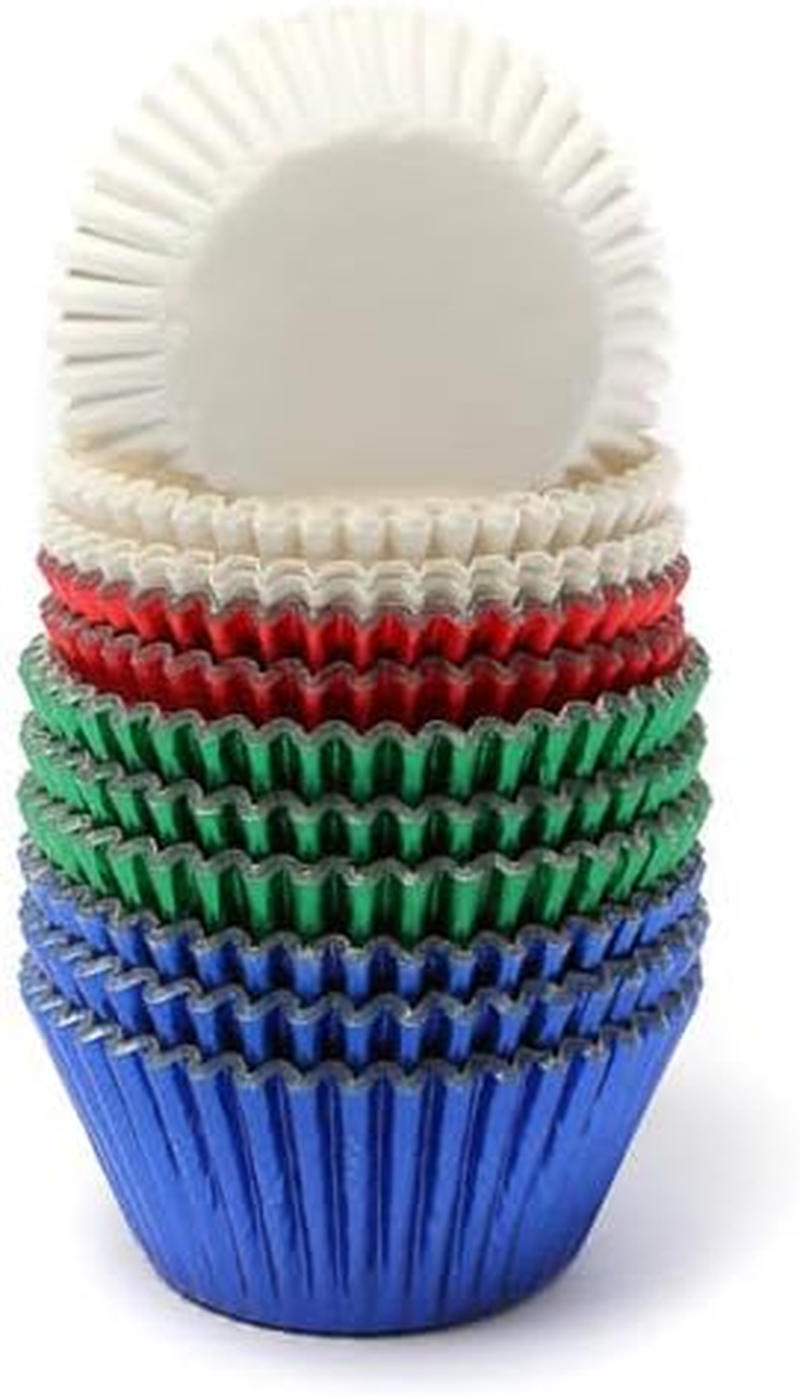 Papyrus Medium Foil Baking Cup 50-Pieces, 44 Mm Size, Green image number 1