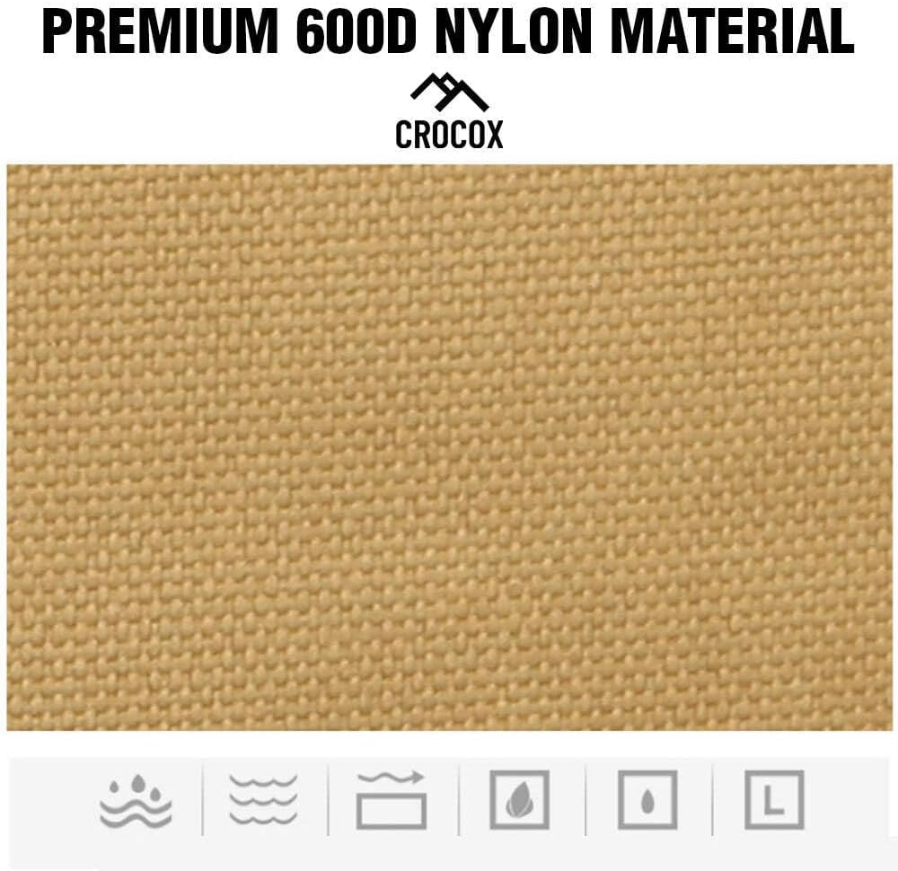 Crocox MOLLE Tactical Backpack Bag Military Pouches Rucksack Canvas Army Hiking image number 5