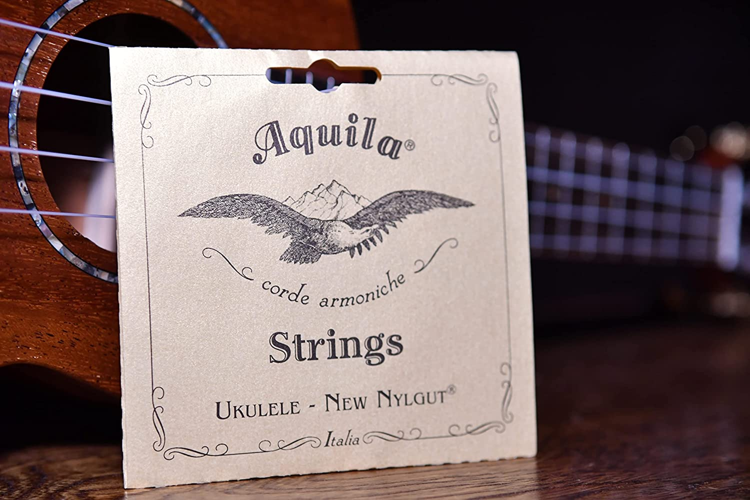 Aquila New Nylgut AQ-15 Tenor Ukulele Strings - Wound Low G - Set of 4 image number 3