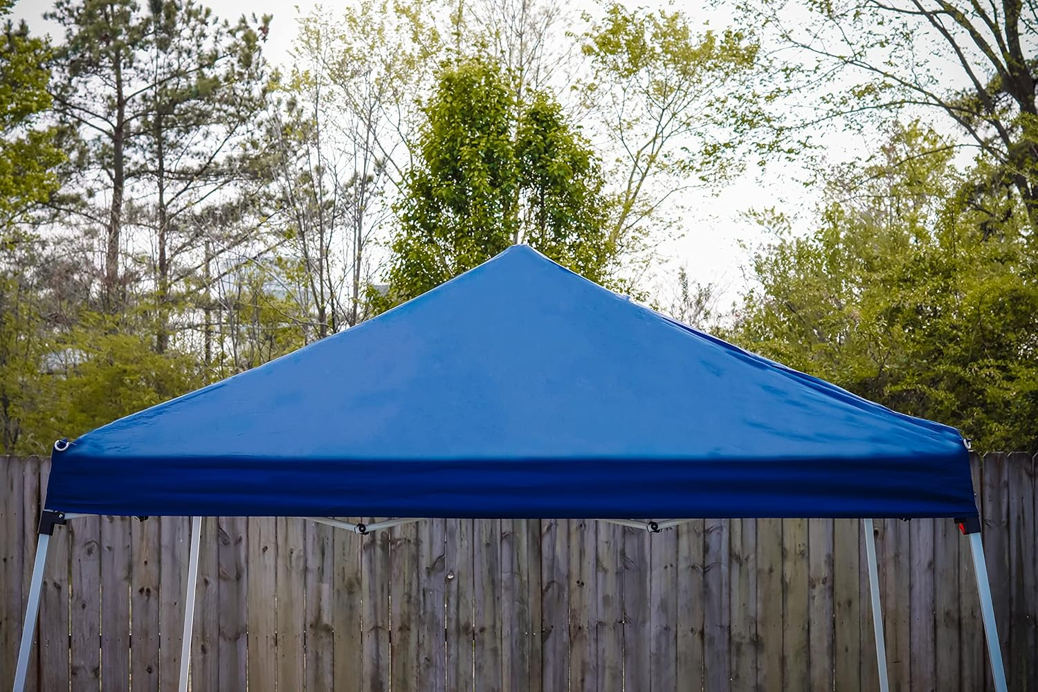 Trademark Innovations 8' X 8' Square Replacement Canopy Gazebo Top in Black (ONLY Fits Trademark Innovations 10' Slant Leg Canopy Frame) - Black image number 1