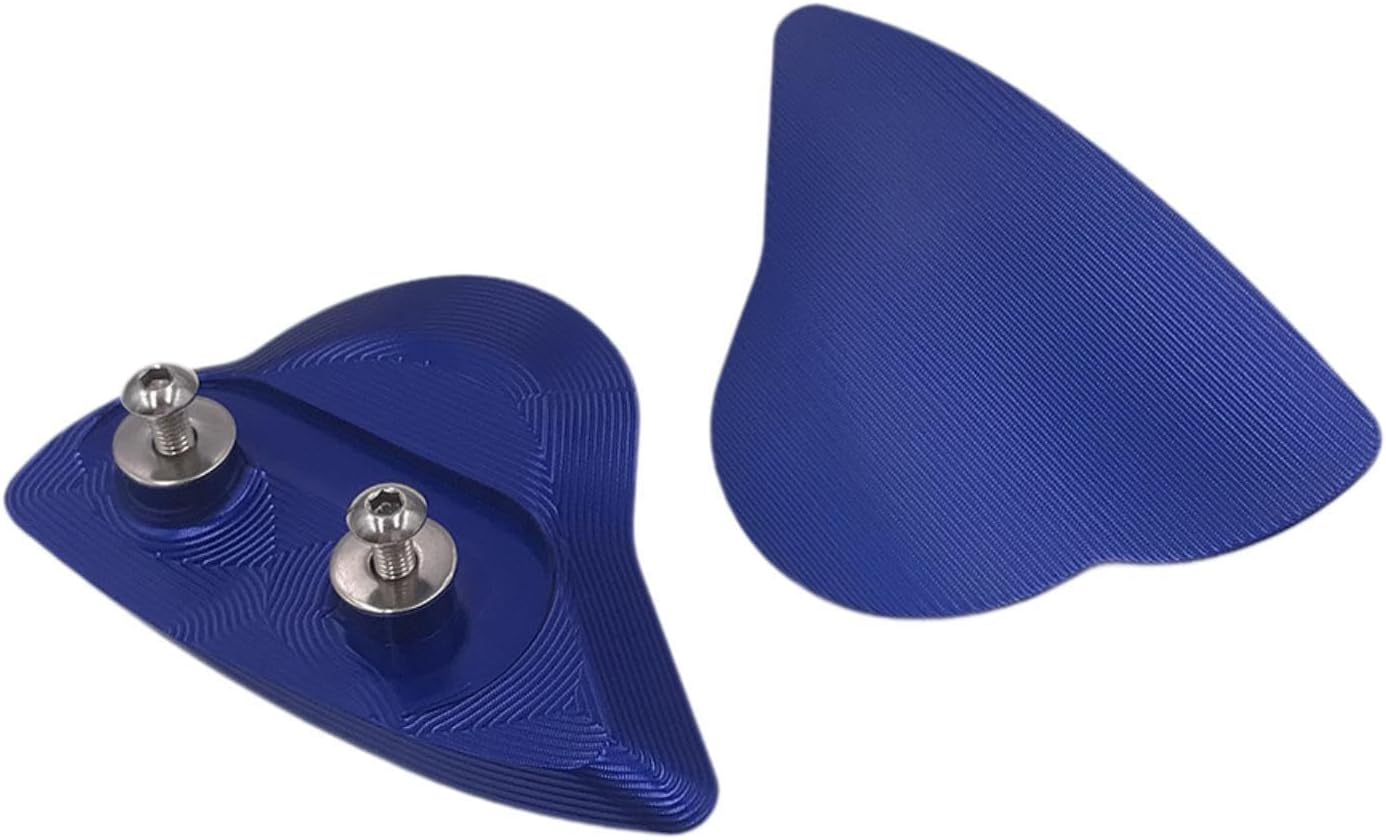 Mqetly 2Pcs Mirror Block off Plates Replaces Reliable Assembly Motorbike Accessories Mirror Hole Decorative Cover for Yzf-R7, Red