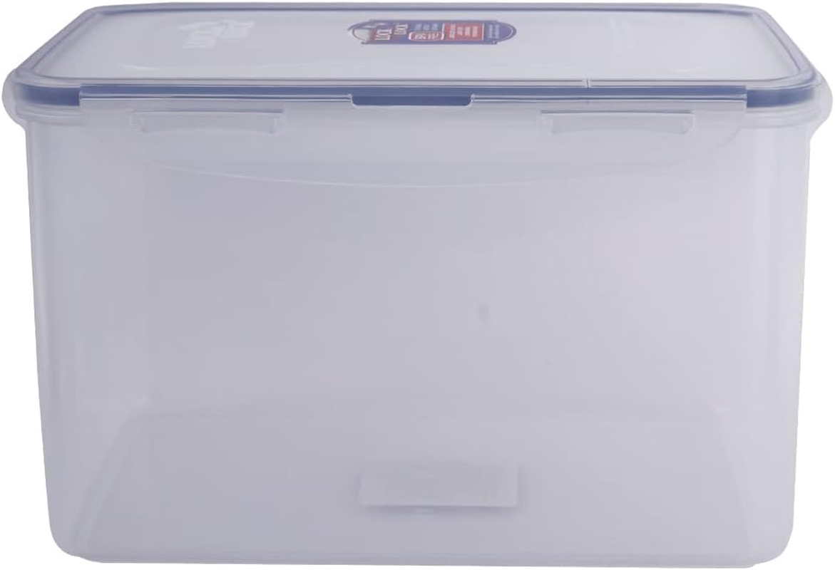 Lock and Lock 70077 Classic Tall Rectangular Container, Clear 9.8 X 7.1 X 5.9" image number 3