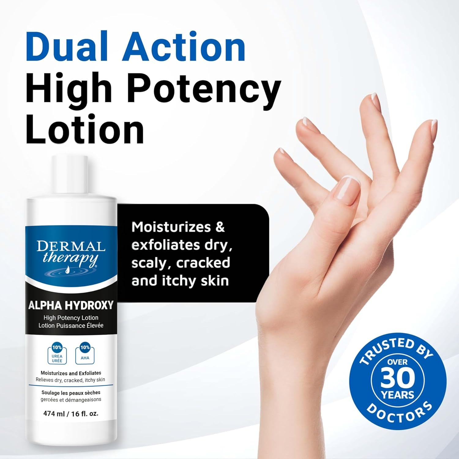 Dermal Therapy Alpha Hydroxy Lotion, 16 Fluid Ounce image number 1