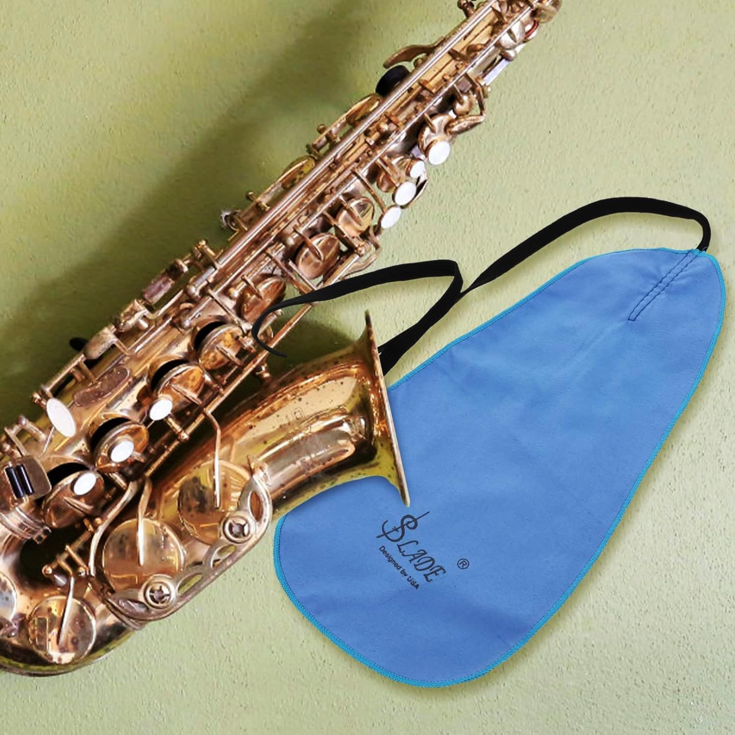 Sax Saxophone Cleaning Cloth for Alto/Tenor/Flute/Clarinet/Saxophone/Sax Parts & Accessories image number 5