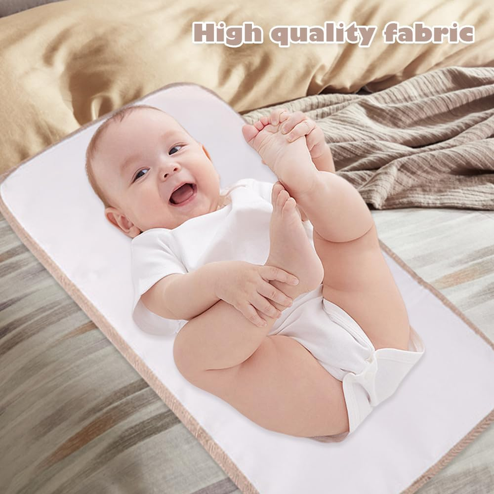 1X Ultra-Portable Changing Mat, Foldable Changing Mat,Compact Foldable Design,Universal Diaper Pad for Toddlers, Outings & Travel image number 3