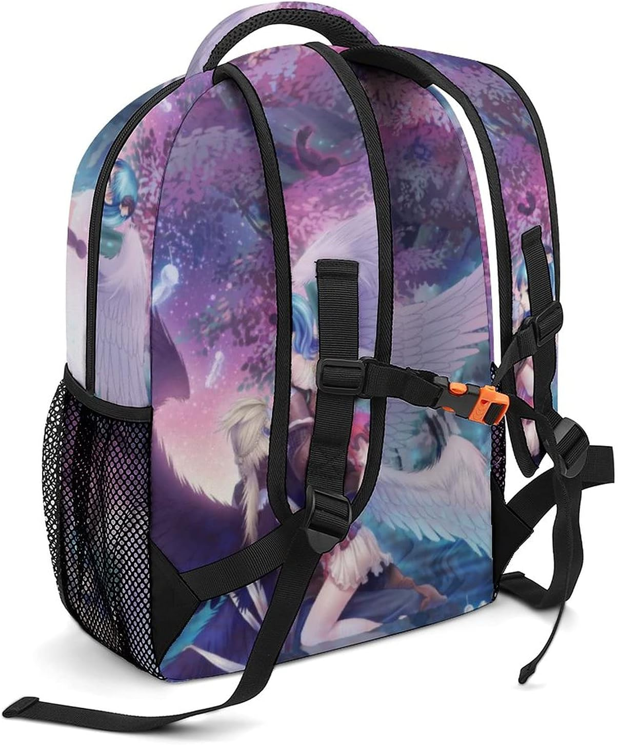 Children'S Backpackdesign the Aion Beautiful Scene Backpacks for School,Oxford Cloth Adjustable Shoulder Waterproof image number 3