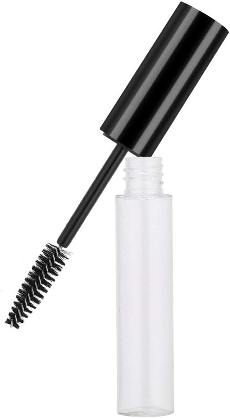 Xiuganpo 10Ml Empty Mascara Tube Durable Eyelash Wand Container for Makeup Artist Eco-Friendly Material (10Ml Black Cap) image number 2