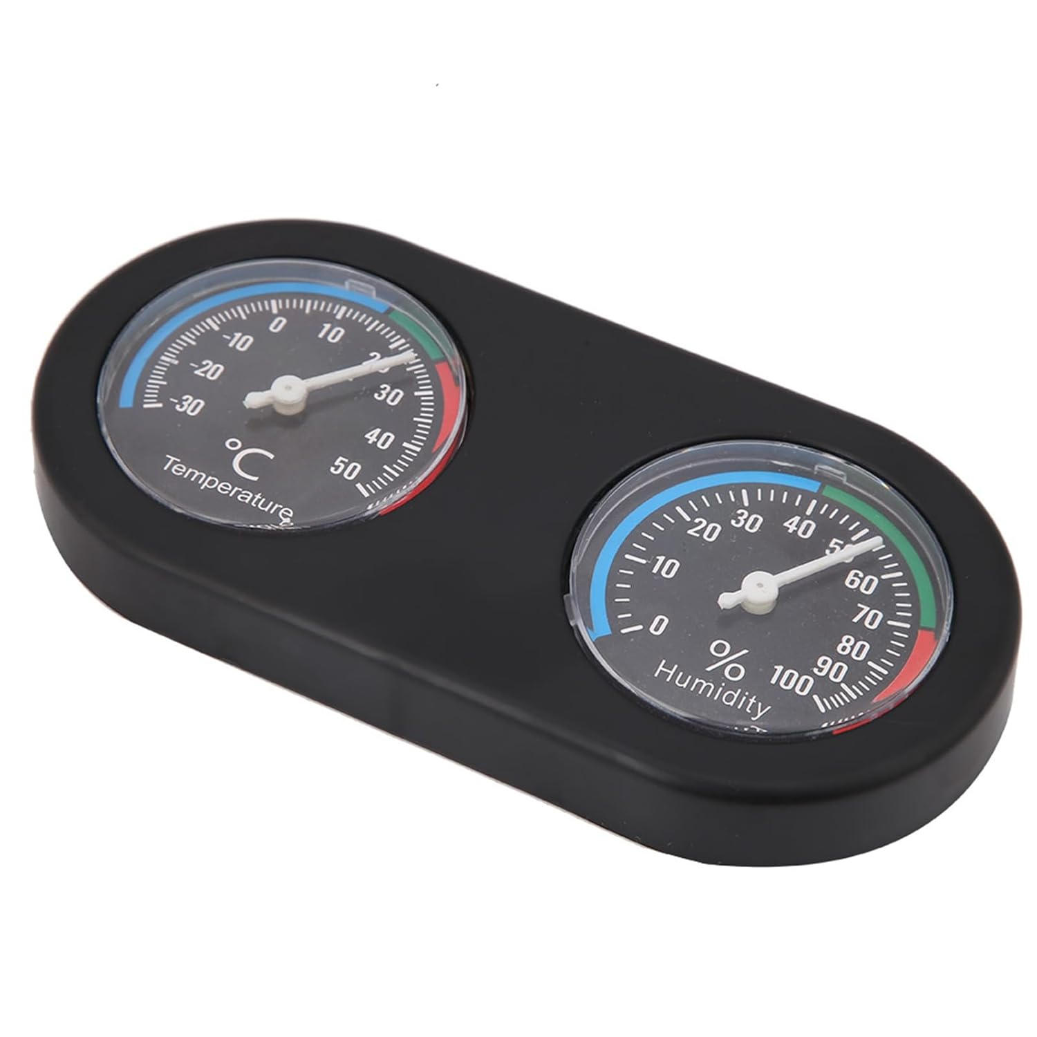 Tnfeeon Dual Dial Reptile Thermometer Hygrometer, Mini Analog Gauge, Temperature Range -22 to 122&deg;F, Ideal for Lizard and Tortoise image number 5