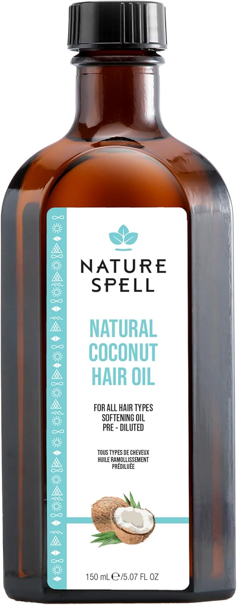 Nature Spell Coconut Treatment Oil for Hair & Body 150Ml / 5.07 FL OZ image number 3