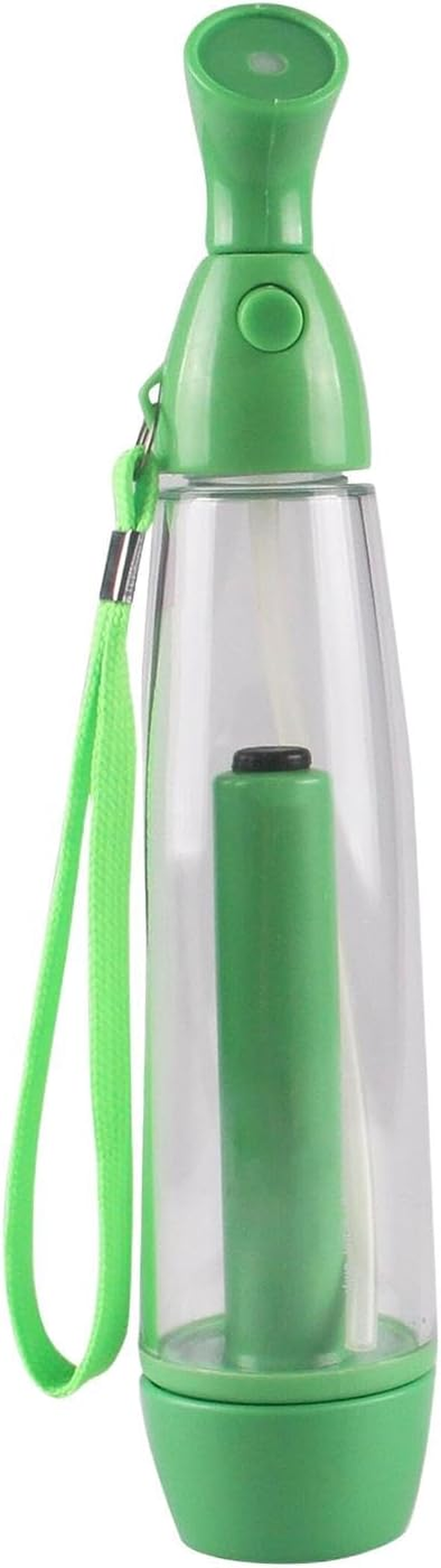 Oshhni Summer Mister Spray Bottle Personal Cooling Device Compact Portable with Carrying Loop Pump Mister Misting Sprayer for Travel, White