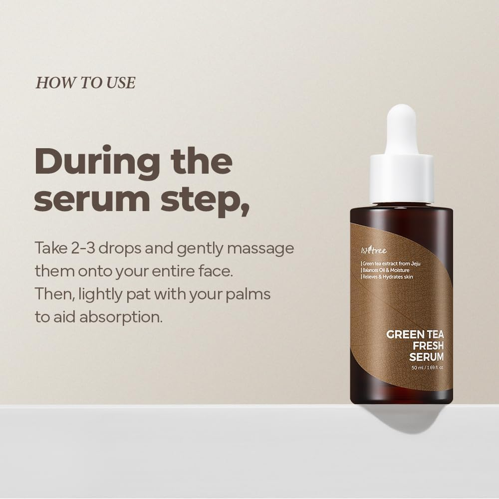 ISNTREE Green Tea Fresh Serum image number 1