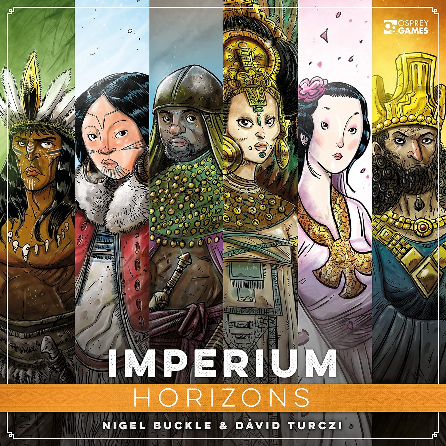 Osprey Games | Imperium: Horizons | Board Game | Compete to Be the Greatest Civilization the World Has Ever Known | 1-4 Players image number 1