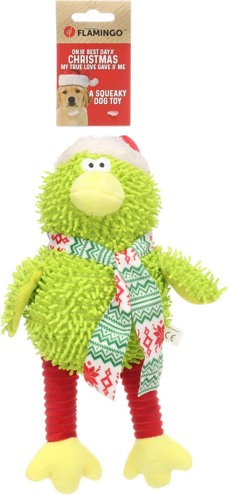 Flamingo Viviana Christmas Toy Bird Green 21 X 11 X 31 Cm image number 2