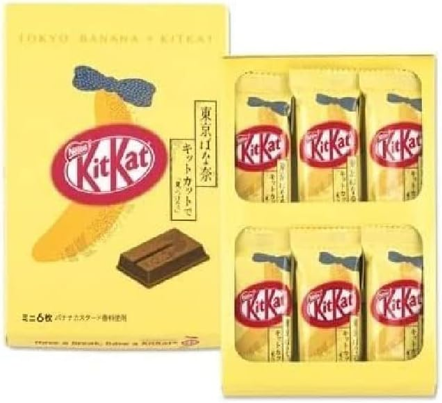 Expressway Limited Tokyo Limited Nestle Japan Kit Kat Kitkat X TOKYO BANANA Banana Banana Scented Mini 6-Piece Confectionery
