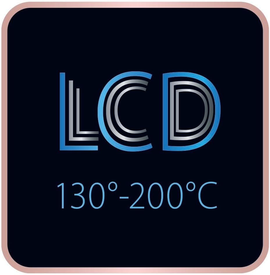 Rowenta CF3460 Premium Care Precious Curls Curling Iron | 3 Care Programmes | Built-In Timer for Safe Curling | Clear LCD Display | 25 Mm Diameter | Automatic Shut-Off image number 2